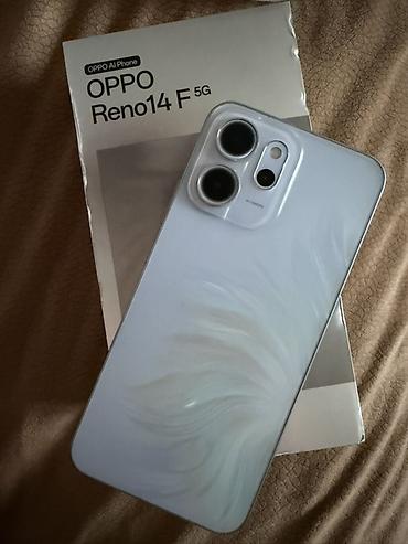 phone 8: Oppo Reno 14 F, 256 GB, rəng - Ağ, Zəmanət — 2