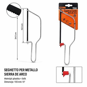 KMT Čelika mini testera 6 inča – model 9363794 - Tip: ručna mini
