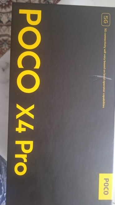 смарт часи: Poco X4 Pro 5G, Колдонулган, 256 ГБ, түсү - Көк