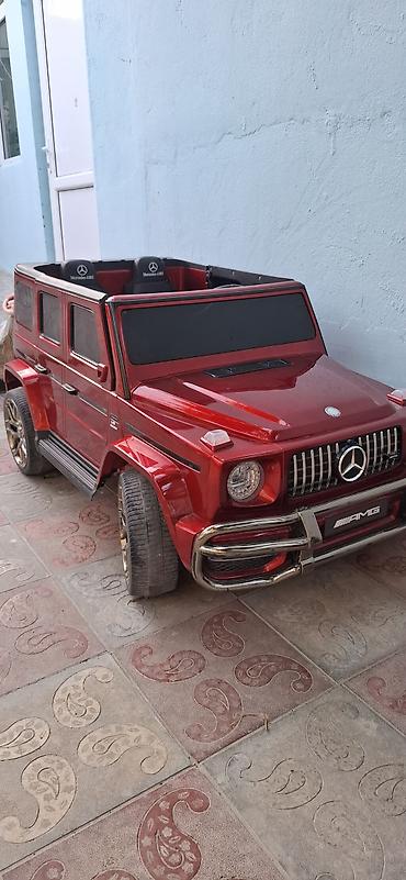 chevrolet oyuncaq maşınlar: Uşaq üçün elektrikli minik maşını – Mercedes-Benz G-Class AMG stili — 1