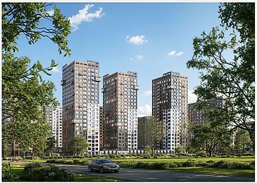 в рассрочку квартиры: 3 комнаты, 87 м², Ак-Ордо ж/м 4 этаж, ПСО (под самоотделку) — 1