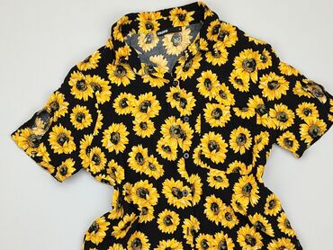 bluzki w kwiaty krótki rekaw: Bluzka Damska, Cropp, S, stan - Bardzo dobry