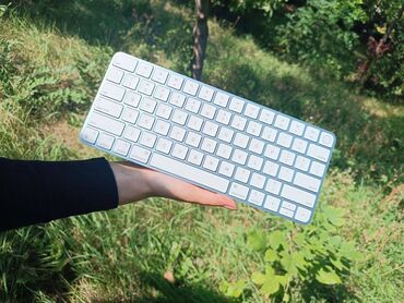 ноутбук белый: Клавиатура Apple Magic Keyboard 3 Blue with Touch Id ✅ б/у, в