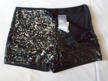 kockaste pantalone: L (EU 40), color - Black