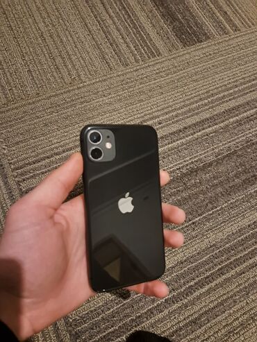 işlenmiş telefon qiymetleri: IPhone 11, 128 GB, Qara, Face ID