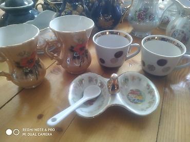Çay dəstləri və servizlər: Çay dəsti, rəng - Ağ, Keramika — 6