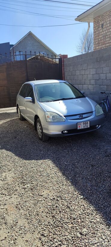 кыргызстан машина базар ош: Honda Civic: 2001 г., 1.5 л, Автомат, Бензин, Хетчбек