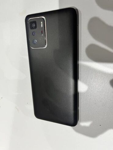 защитная пленка на телефон: Poco X3 GT, Б/у, 128 ГБ, цвет - Черный, 2 SIM