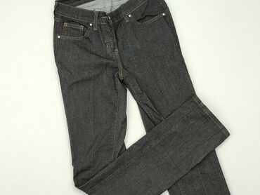 czarne dżinsowe spódnice: Jeans, M (EU 38), condition - Very good