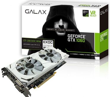 Видеокарты: Видеокарта, Новый, Galax, GeForce GTX, 6 ГБ, Для ПК