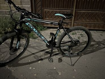 седло для велосипеда: Горный велосипед, Galaxy, Рама L (172 - 185 см), Алюминий, Б/у