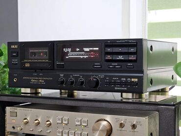 Mini disk plejeri: Akai GX-95 stereo kaset-dek – Reference Master serija - 3-glavna — 5
