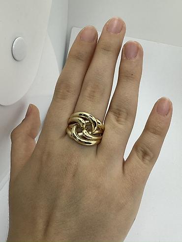 Кольца: Золотые кольца, массивные дизайнерские модели. 585проба Акция гр — 1