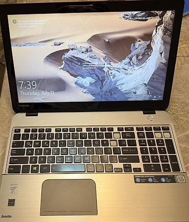 toshiba notebook: Toshiba Satellite noutbuku Xüsusiyyətlər: - Ekran: 15.6" LED, HD — 2