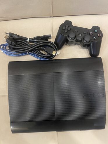 ps4 joystick qiymeti: Salam PlayStation 3 Super Slim 500gb 1 jostiknən satılır Yaxşı