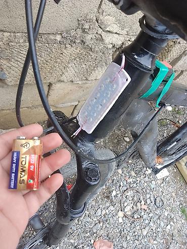 Elektrik velosipedlər: Şəhər tipli elektrikləşdirilmiş velosiped – əl işi modifikasiya - — 5