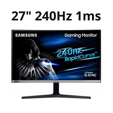 монитор 144 гц бишкек in Кыргызстан | АВТОЗАПЧАСТИ: Игровой монитор samsung lc27rg50fqixci
-------------------------------