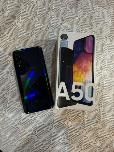 telefon 72: Samsung Galaxy A50, 64 GB, rəng - Göy