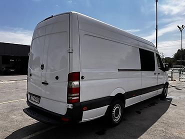 сетка военная: Mercedes‑Benz Sprinter (длинная база, высокий крыша), белый. 2.7 мотор — 2