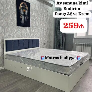 Çarpayılar: Yeni, Təknəfərlik çarpayı, Bazasız, Matras ilə, Siyirməsiz — 10