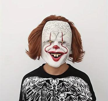 prakat kostyum: Qorxulu maskalar 👹 Hər növ maskalar mövcuddur 🎭 İnsan maskası, üz — 2