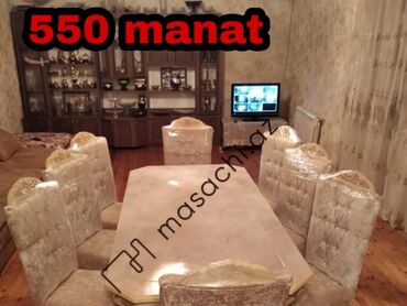Stol stul dəsti 550 azn.Masa mdf dirStullar meşə agaciÇatdırılma