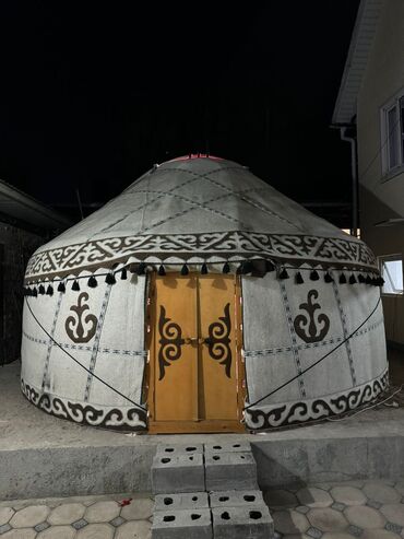Аренда юрт: Аренда юрты, Каркас Деревянный, 85 баш, Казан, Посуда, С полом — 11