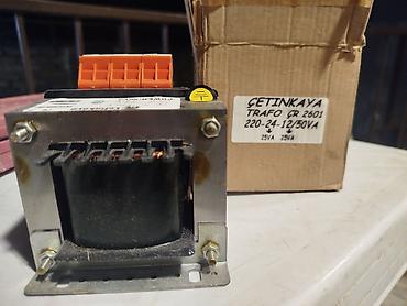 Çetinkaya Trafo CR 2601 – Giriş 220V, Çıxış 24V/12V, 50VA Texniki
