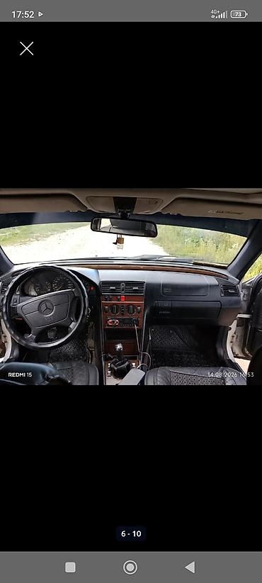 мата секыл: Mercedes-Benz C-Class: 1993 г., 1.8 л, Кол менен иштөөчү, Бензин, Седан — 4