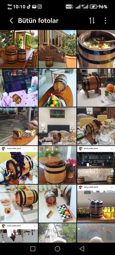 Digər xidmətlər: Dekorativ və xalis taxta çəllək əsaslı interyer/eksteryer — 27