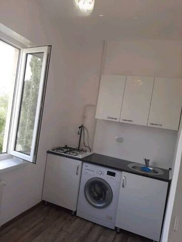 1 бөлмө, 35 кв. м, 105-серия, 4 кабат, Евроремонт