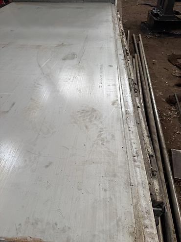 Металлические листы: Нержавейка лист 4мм АISl 321 пищевая сталь размеры — 3