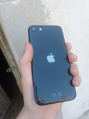 iphone 11 satışı: IPhone SE, 64 GB, Qara, Barmaq izi