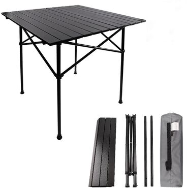 Палатки: Стол для кемпинга,хорошего качество, нагрузка до 23 кг, полностью