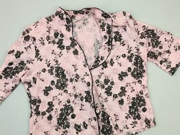 bluzki w różowe kwiaty: Bluzka Damska, 4XL, stan - Dobry