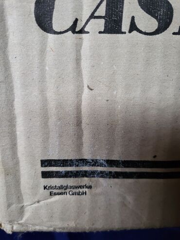 Čaše: Case nove za vino 70te,kristalno staklo Zapadna Nemacka. Case — 11