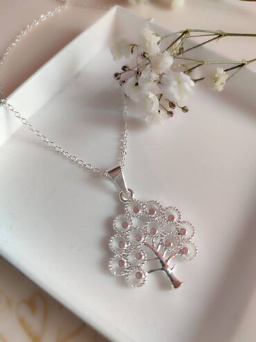medicinski celik nakit cene: Pendant necklace, Material: Silver