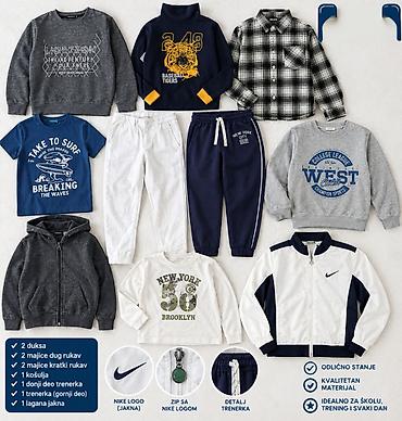 Bundles of kids' clothes: Paket dečije garderobe za dečaka – 10 komada, veličina 7/8 (oko 130 — 1
