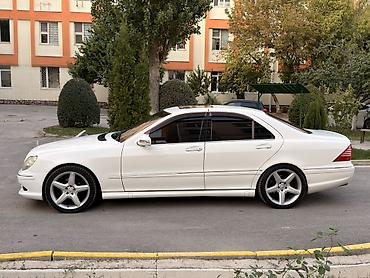 Mercedes-Benz S-class AMG: 2003 г., 3.7 л, Автомат, Бензин, Седан
