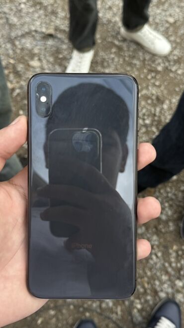 iphone x max qiymeti: IPhone Xs Max, 64 GB, Space Gray, Face ID