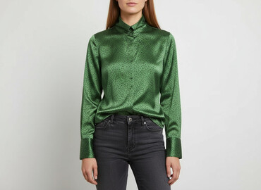 koszula z żabotem reserved: Carry, Women`s shirt, size XL