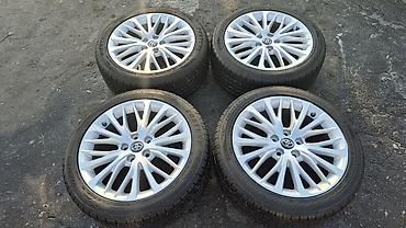 18 disk: Toyota Camry R18 orijinal disk təkər - Miqdar: 4 ədəd (tam komplekt) — 2