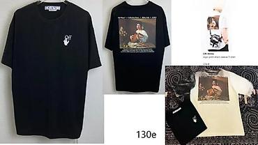 Majice: Men's T-shirt Off-White, bоја - Crna — 10