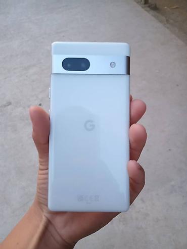 Google: Google Pixel 7a, Б/у, 128 ГБ, цвет - Белый, eSIM, 1 SIM — 4