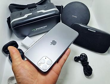 Apple iPhone: IPhone 11 Pro Max, Б/у, 64 ГБ, Space Gray, Кабель, 100 % — 2