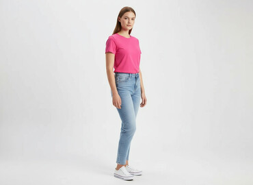 białe t shirty guess: Shein, Футболка жіноча, розмір M