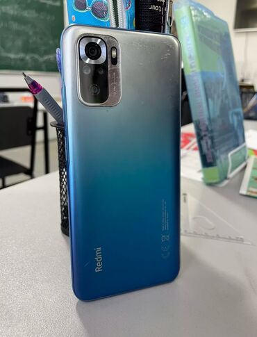 redmi not 10 s: Xiaomi, Redmi Note 10S, Б/у, 128 ГБ, цвет - Голубой, 2 SIM