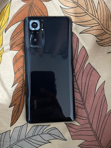 ddr4 оперативка: Redmi, Redmi Note 10 Pro, Колдонулган, 128 ГБ, түсү - Кара, 2 SIM