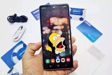 Xiaomi: Samsung Galaxy A52 5G, Б/у, 256 ГБ, цвет - Синий, 2 SIM