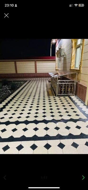 Укладка плитки: Укладка брусчатки качественно гарантия. Бордюры арычки. Замер — 19